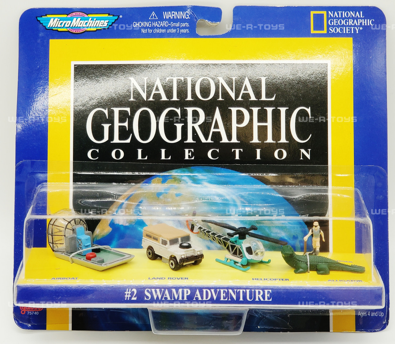 Micro Machines National Geographic Collection #2 Swamp Adventure