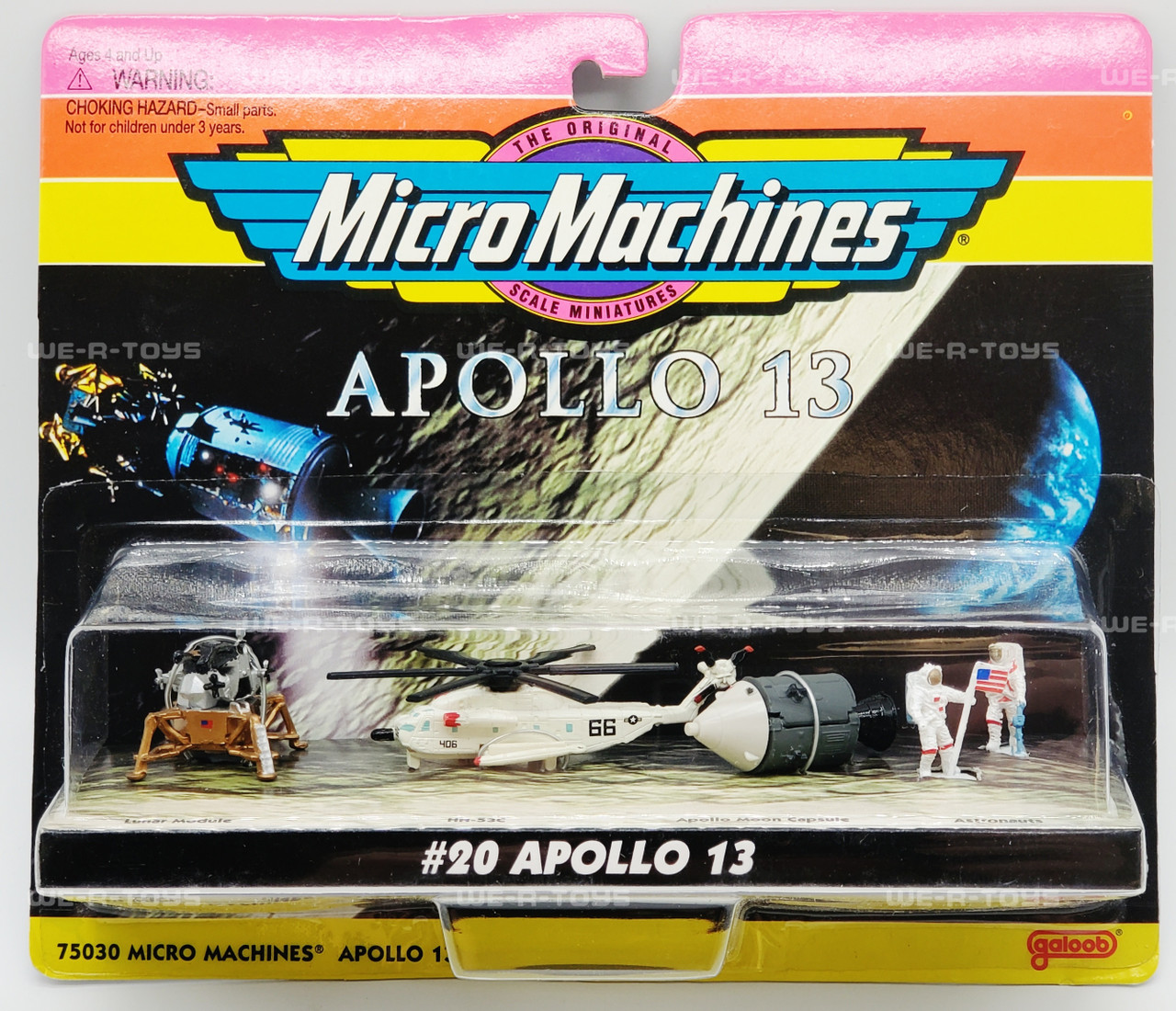 Micro Machines #20 Apollo 13 Collection 1995 Galoob No. 75030 NEW
