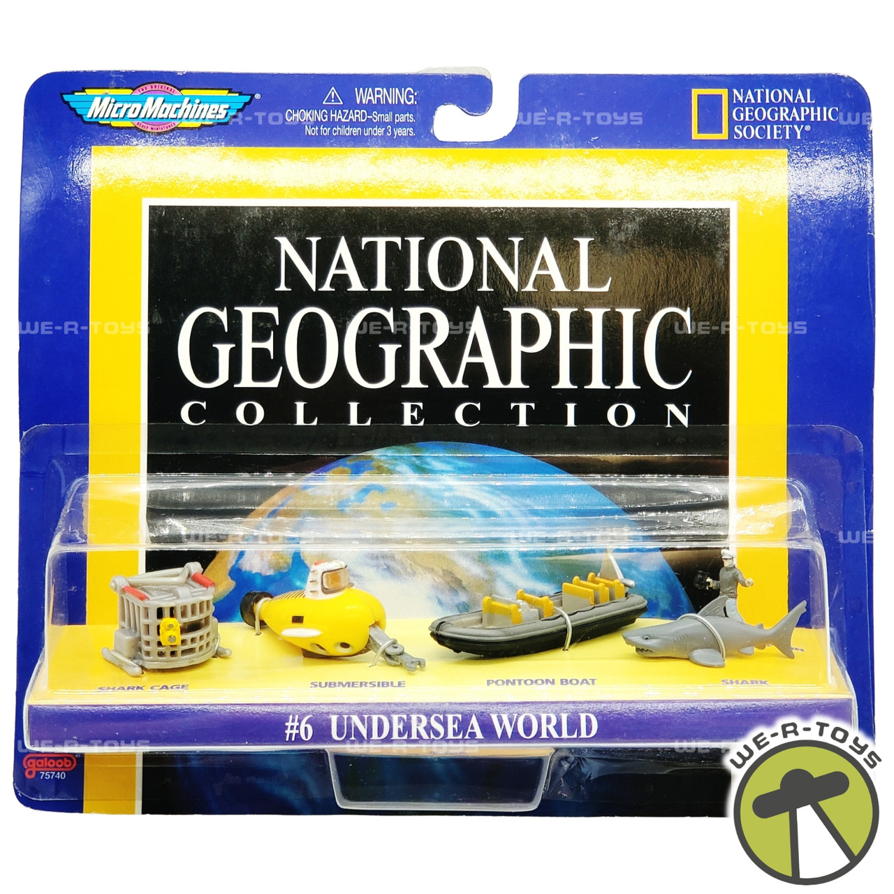 Micro Machines National Geographic Collection #6 Undersea World
