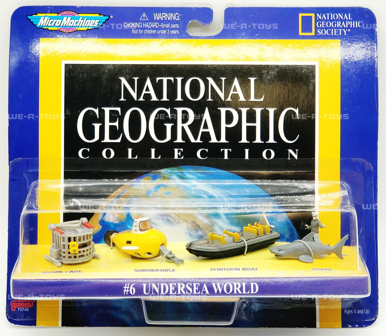 【美品】NATIONAL GEOGRAPHIC COLLECTION セット売り Micro Machines National Geographic Collection #6 Undersea World