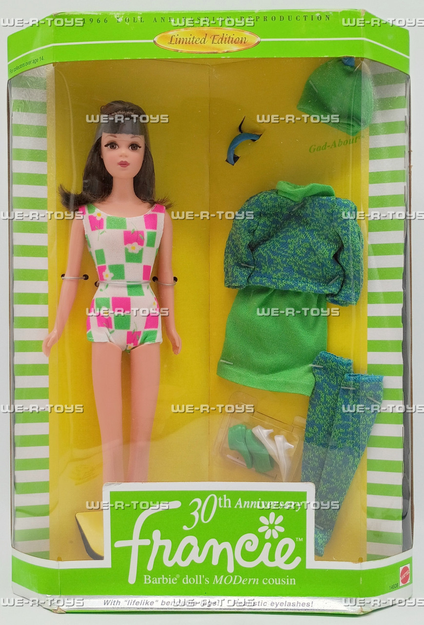 Barbie 30th Anniversary Francie 1966 Doll and Fashion