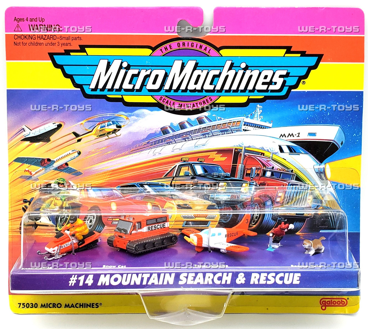 Micro Machines #14 Mountain Search & Rescue Collection 1995 Galoob