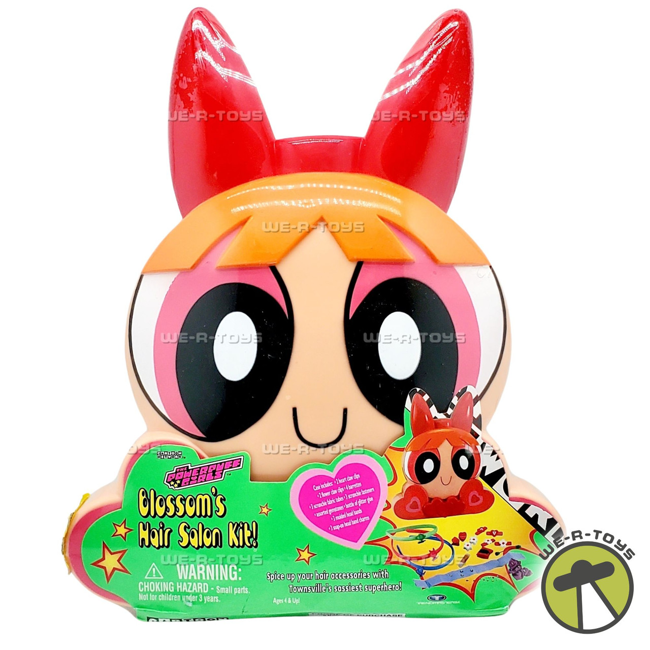 The Powerpuff Girls Blossom's Hair Salon Kit 1999 Trendmasters