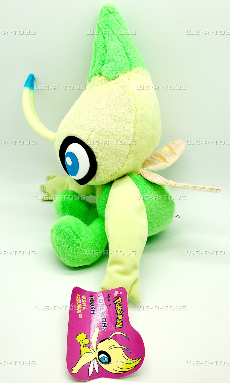 Pokémon Plush No. 251 Celebi 2001 Nintendo - We-R-Toys