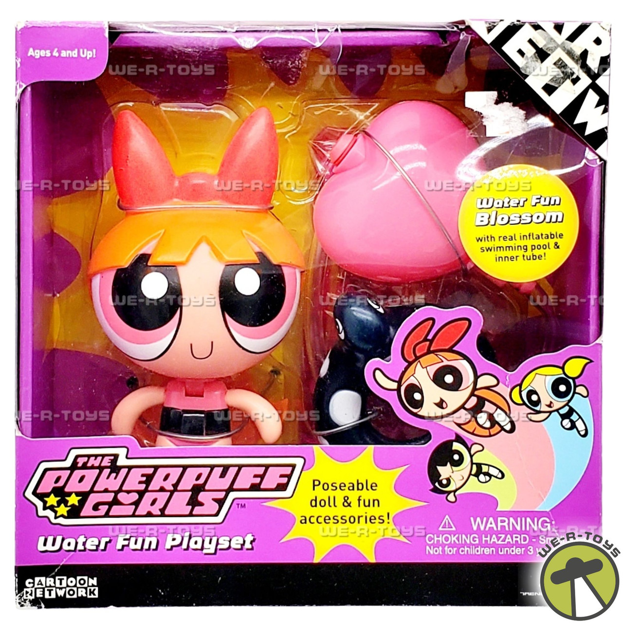 The Powerpuff Girls Water Fun Blossom Playset Trendmasters 83197