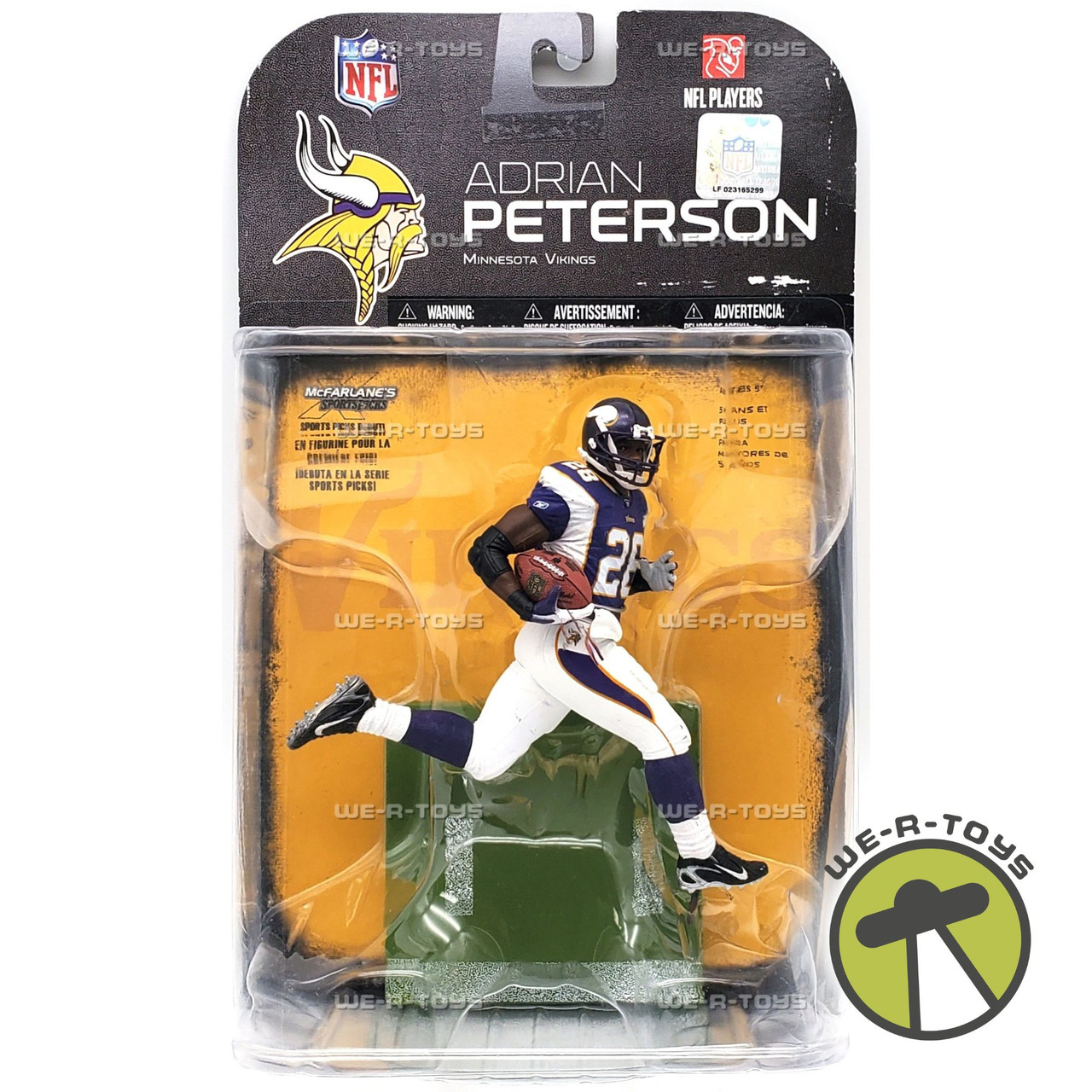 NFL Players Adrian Peterson Minnesota Vikings Figure 2008