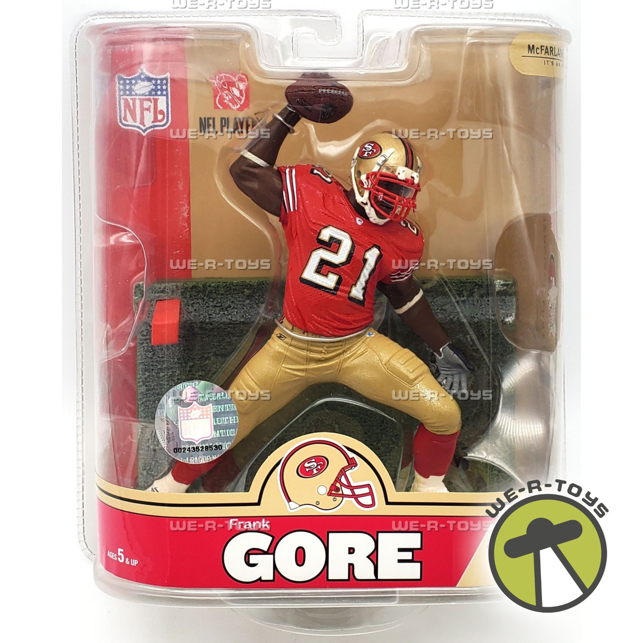 NFL Frank Gore San Francisco 49ers Series 16 Figure 2007 McFarlane