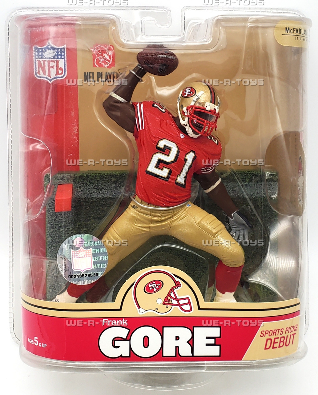 NFL Frank Gore San Francisco 49ers Series 16 Figure 2007