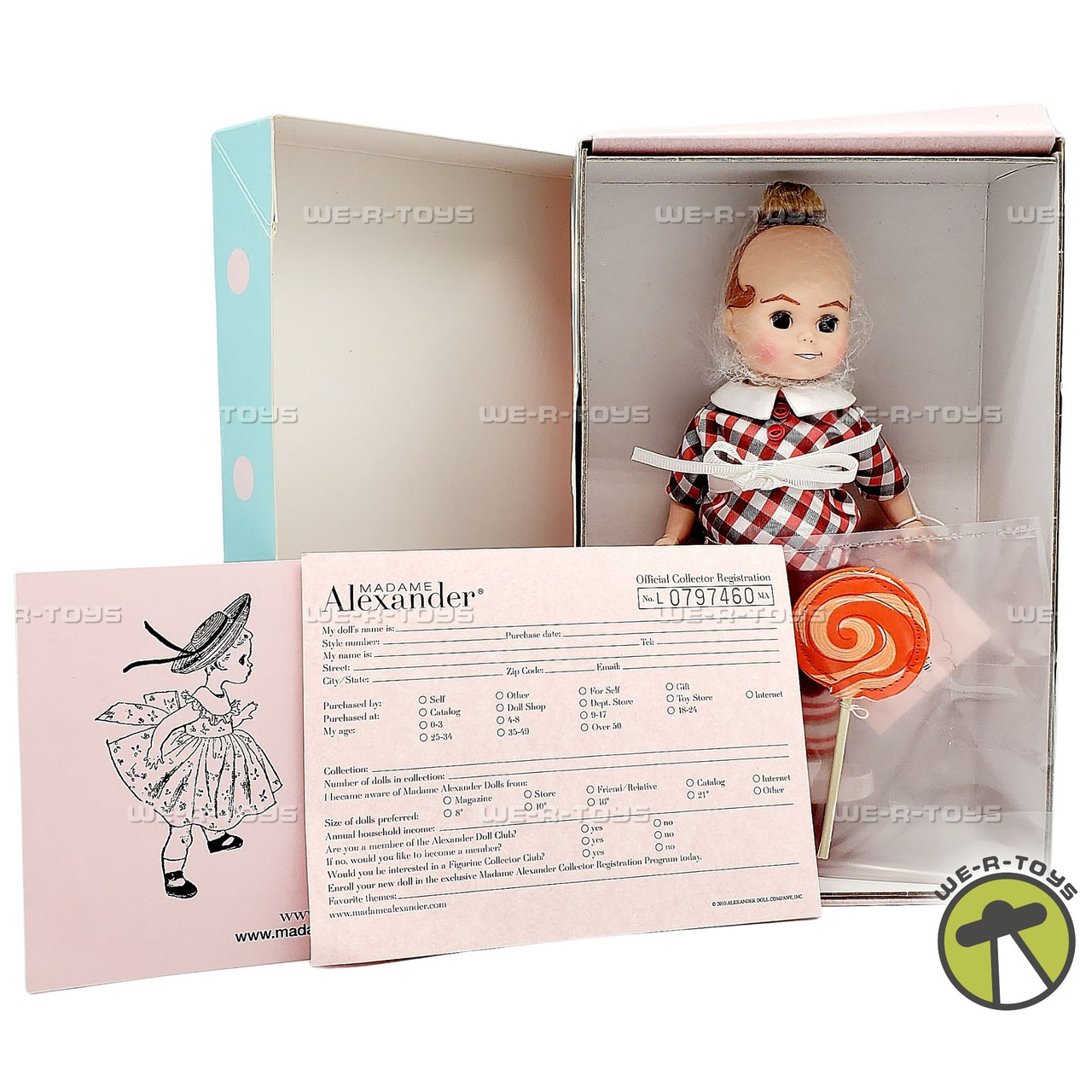 Madame Alexander Orange Lollipop Munchkin Doll 2012 Alexander Doll