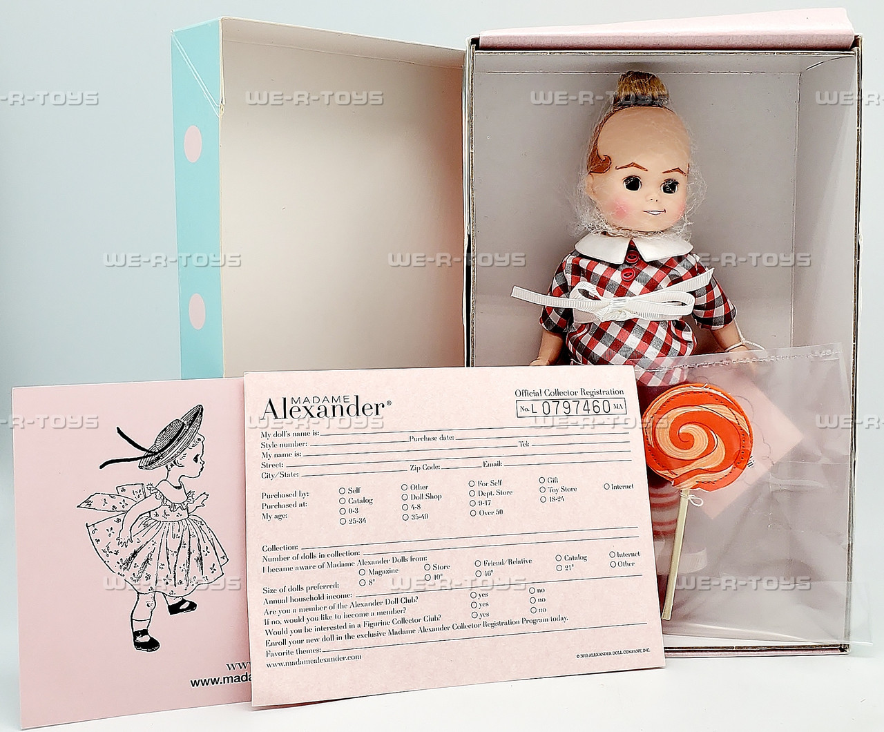 Madame Alexander Orange Lollipop Munchkin Doll 2012 Alexander Doll