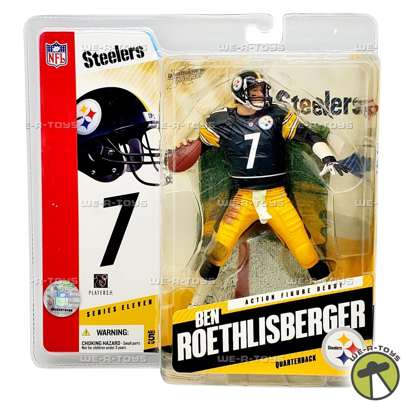 NFL Steelers Quarterback No. 7 Ben Roethlisberger Action Figure