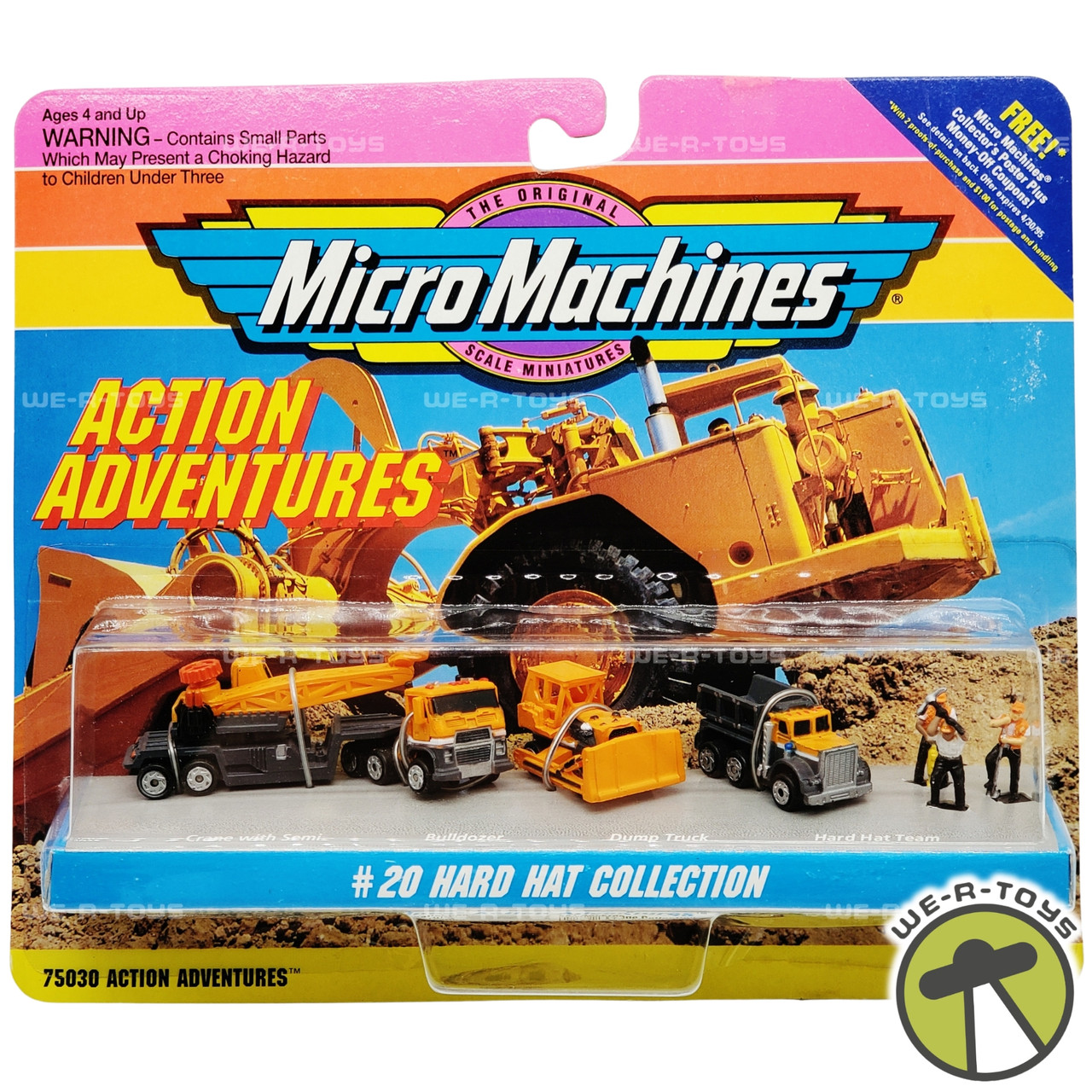 Micro Machines Action Adventures #20 Hard Hat Collection 1993