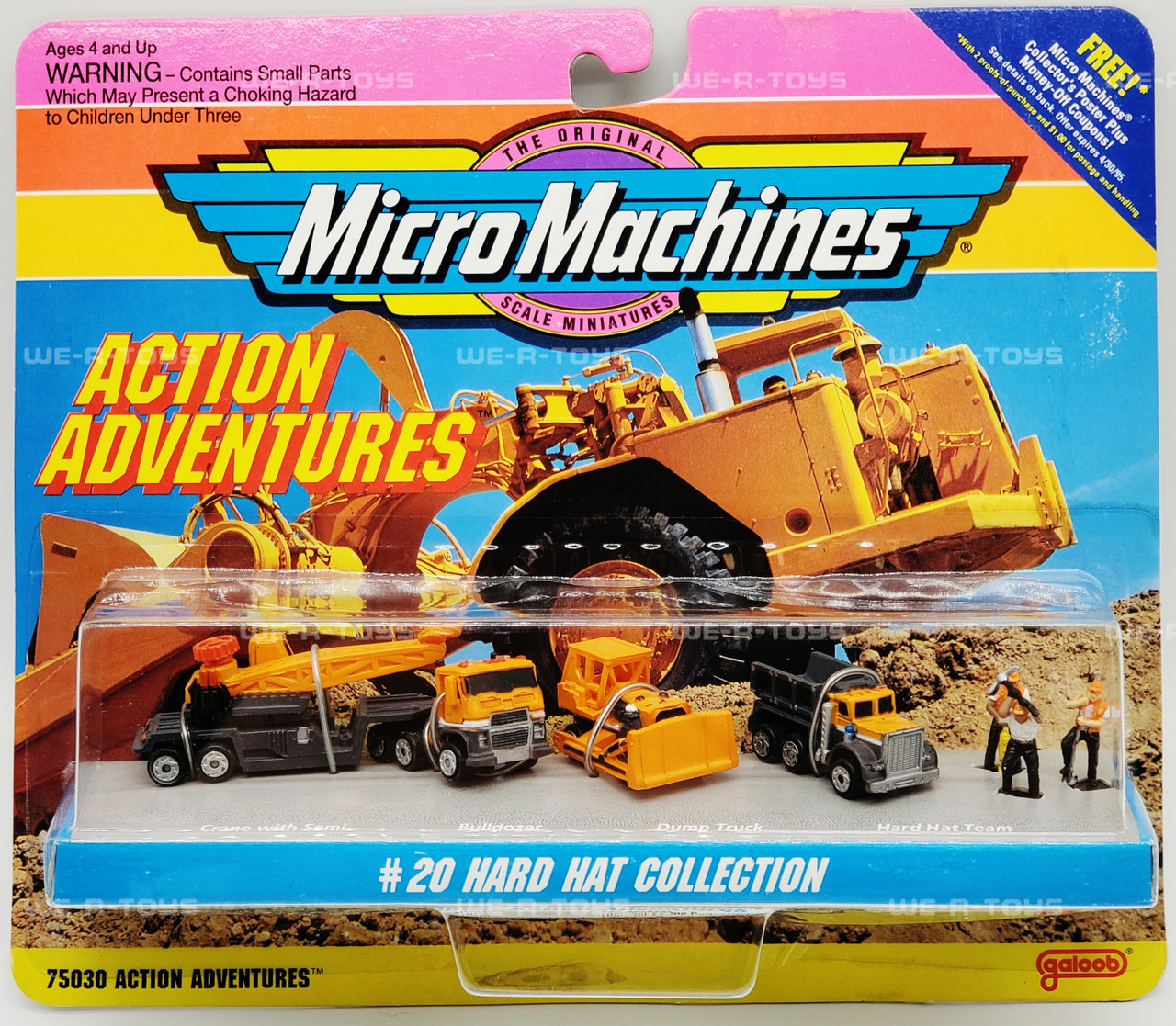 Micro Machines Action Adventures #20 Hard Hat Collection 1993