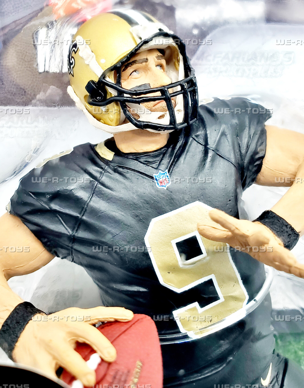 NFL Saints Quarterback Drew Brees Action Figure 2012 McFarlane