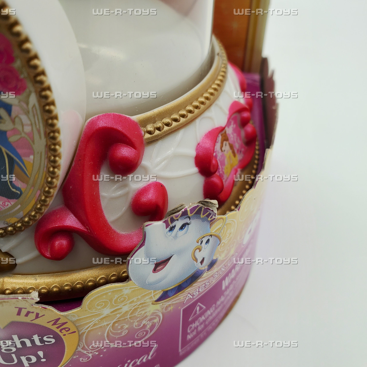 Disney Princess Beauty and the Beast Belle Musical Enchanted Rose 2010 NRFP - We-R-Toys Disney Princess Beauty and the Beast Belle Musical Enchanted Rose 2010 NRFP - We-R-Toys