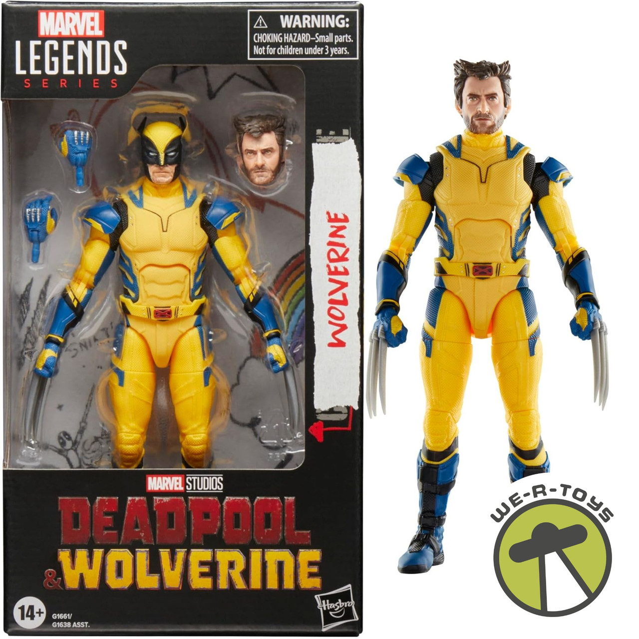 Marvel Legends Series Deadpool and Wolverine Inch Wolverine