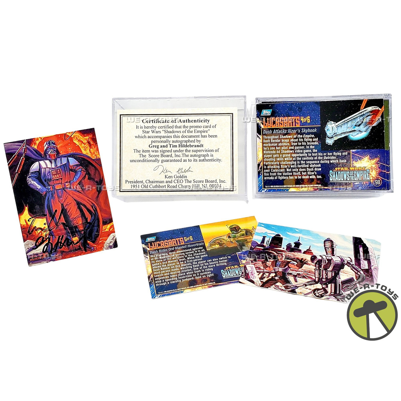 Star Wars Shadows of The Empire Collectible Trading Card Set