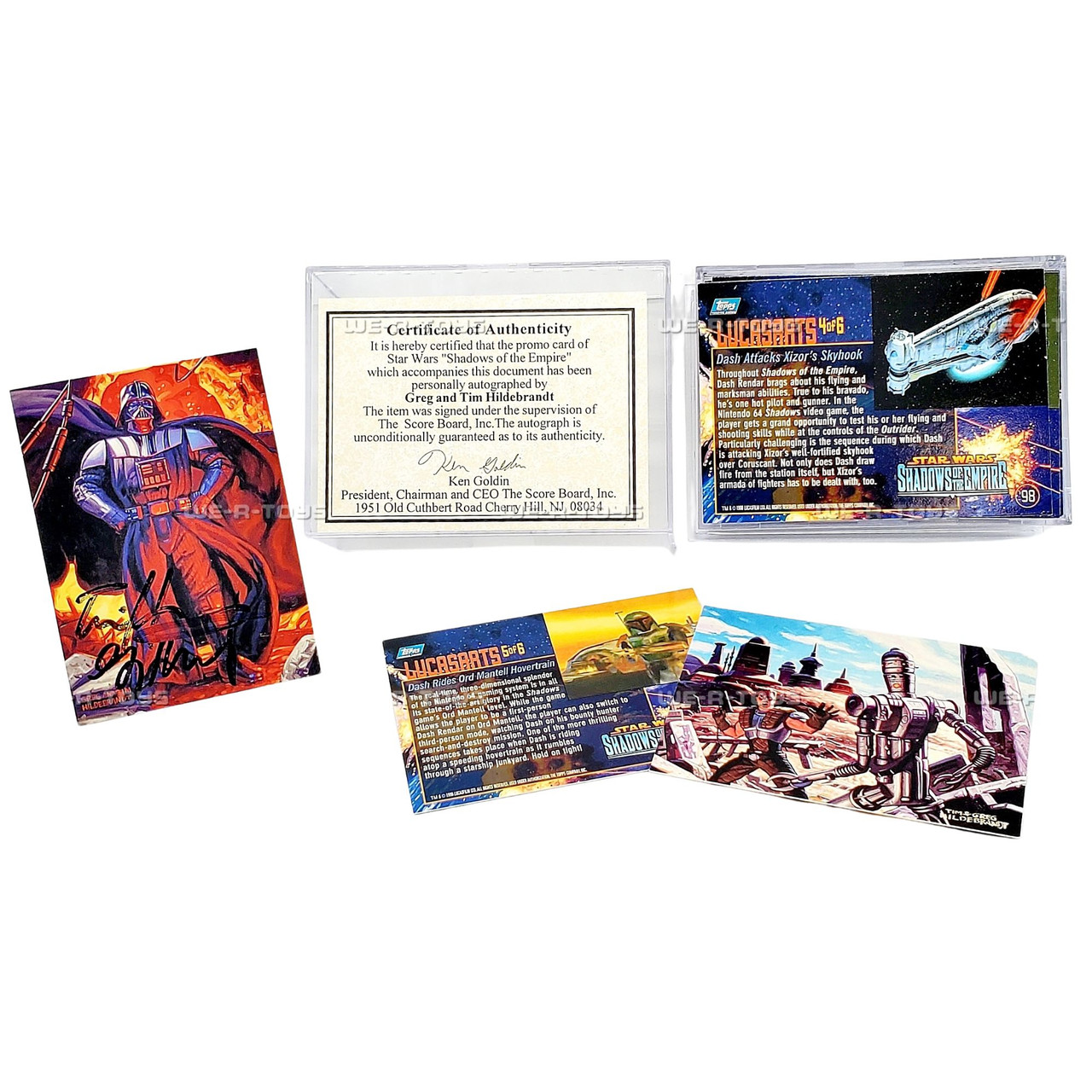 Star Wars Shadows of The Empire Collectible Trading Card Set