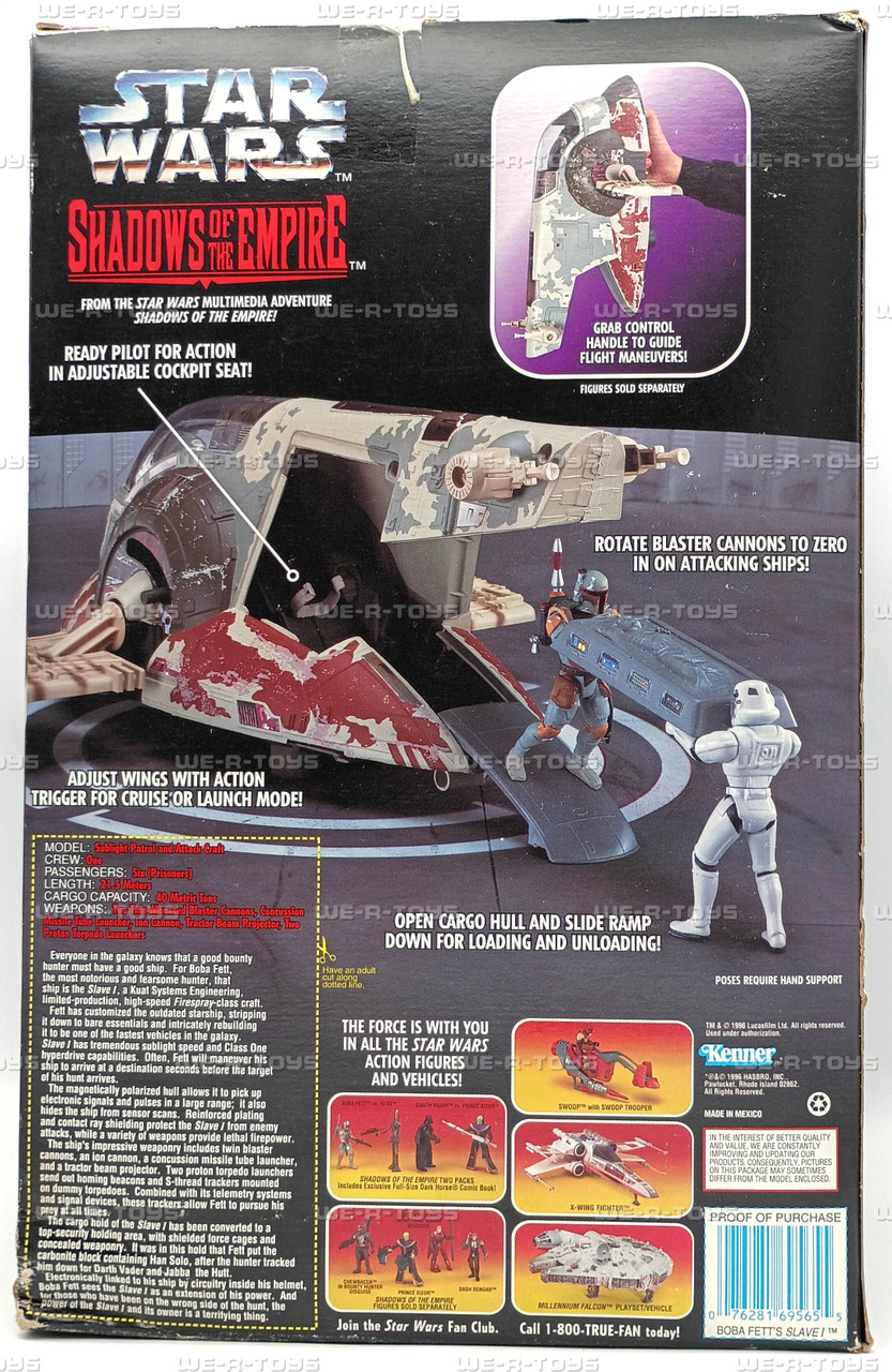 Star Wars Shadows of the Empire Boba Fett's Slave I Vehicle 1996