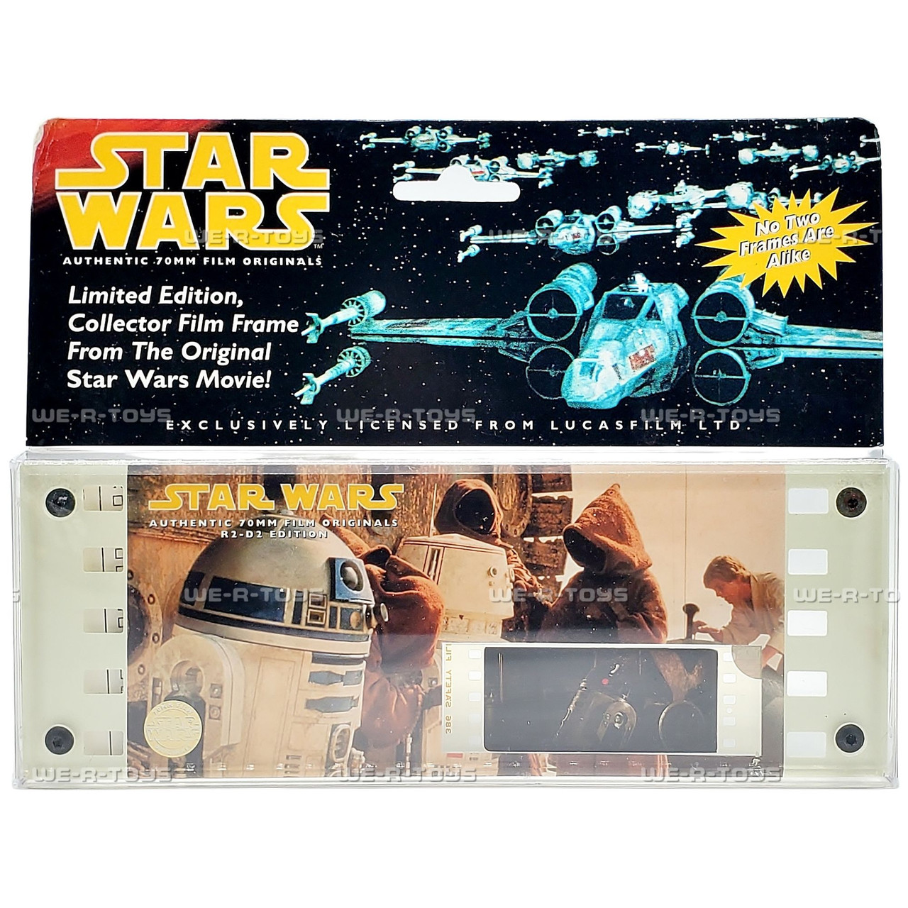 Star Wars A New Hope Authentic 70MM Collector Film Frame Set of 4