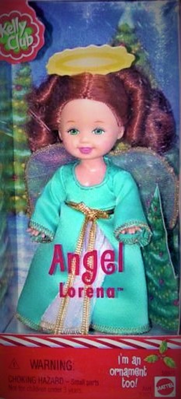 Kelly Club Angel Lorena Holiday Barbie I'm An Ornament Too Mattel #50375  2001