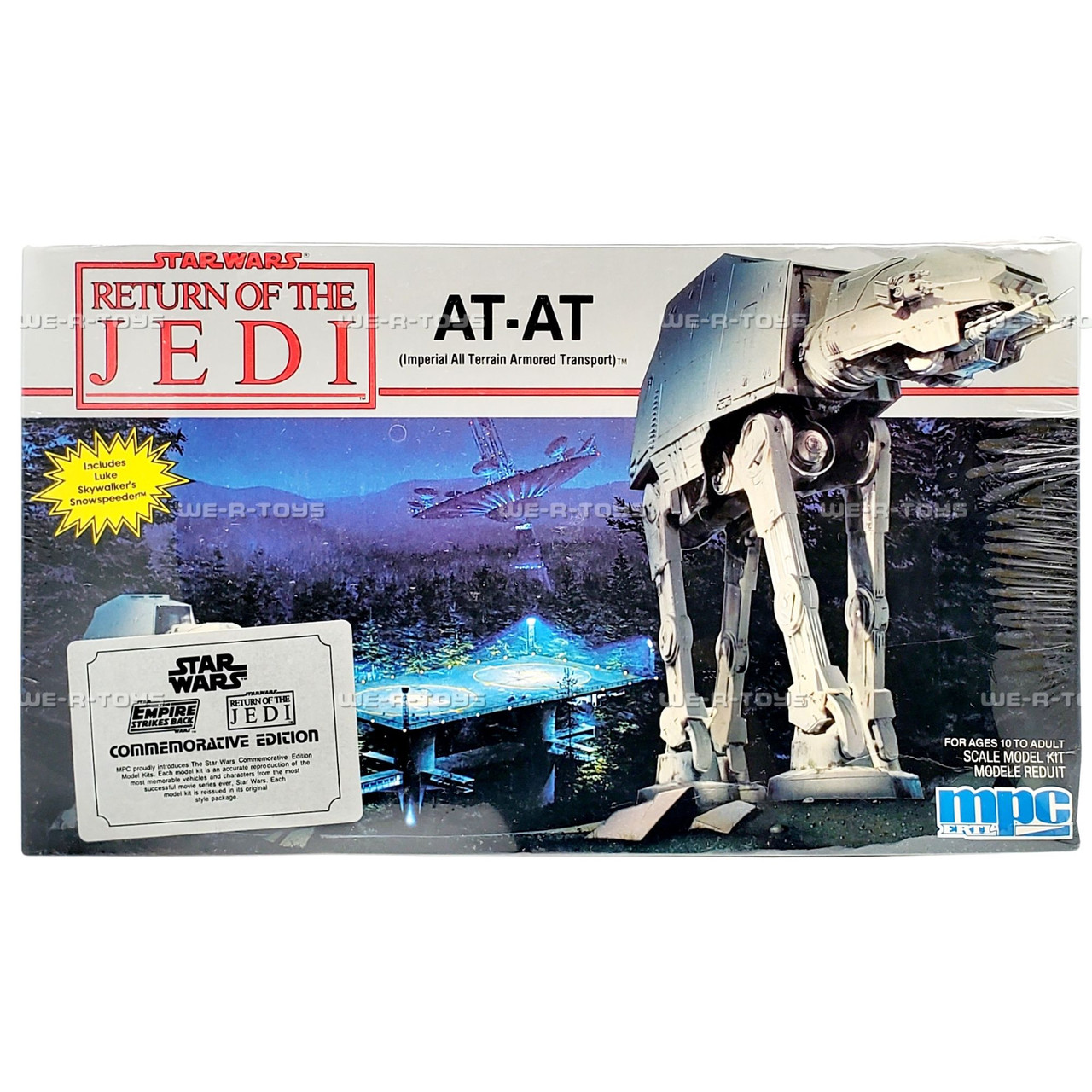 Star Wars Return of the Jedi AT-AT Model Kit 1989 Ertl 8919 - We-R