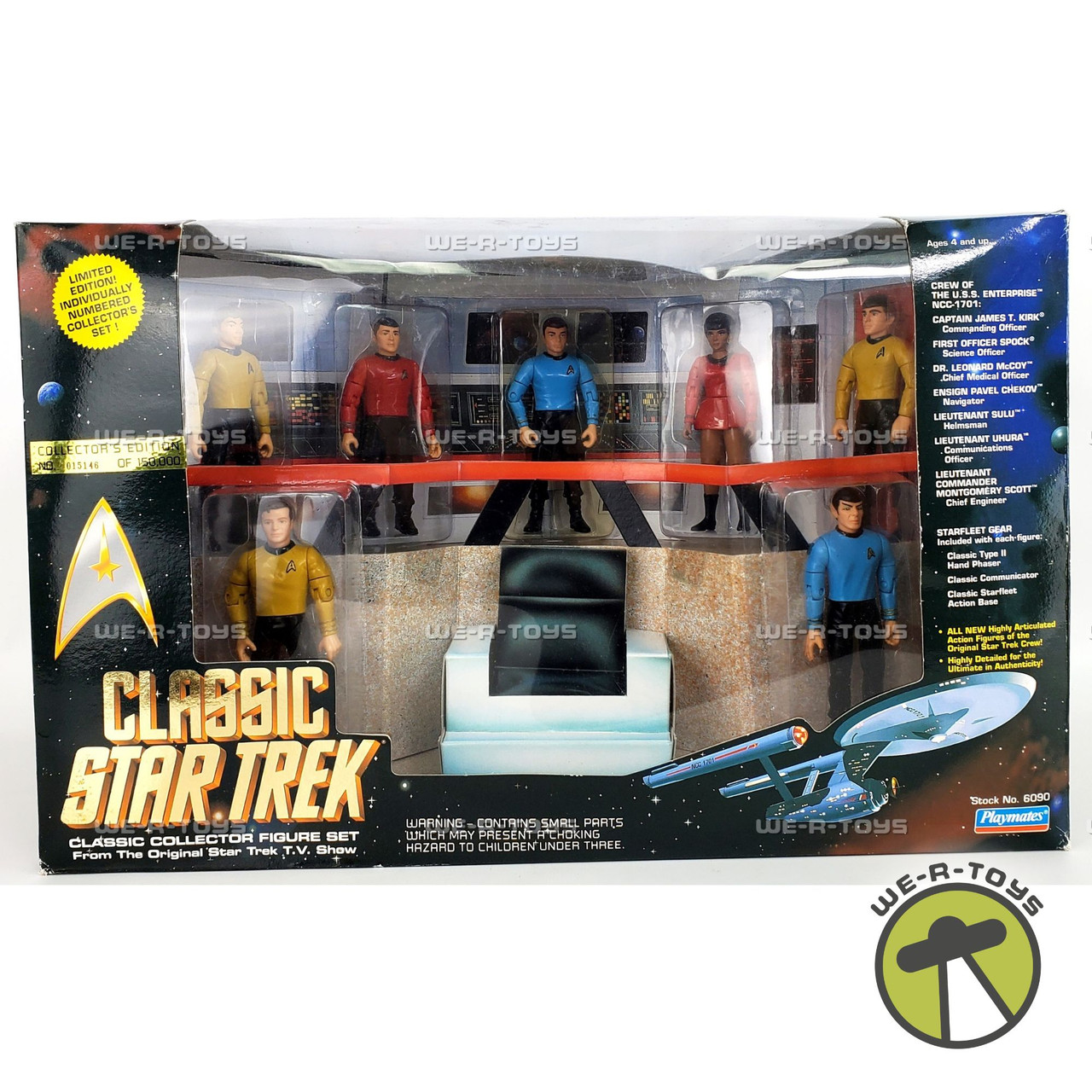 Star Trek Classic Collector Figure Set Limited Edition 1993 