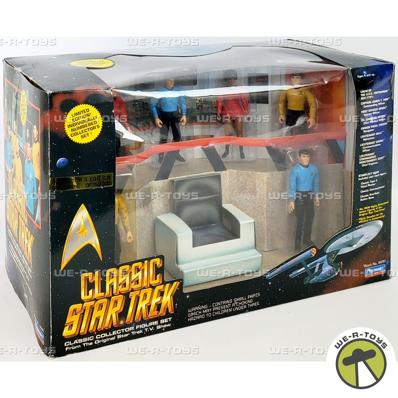 Star Trek Classic Collector Figure Set Limited Edition 1993