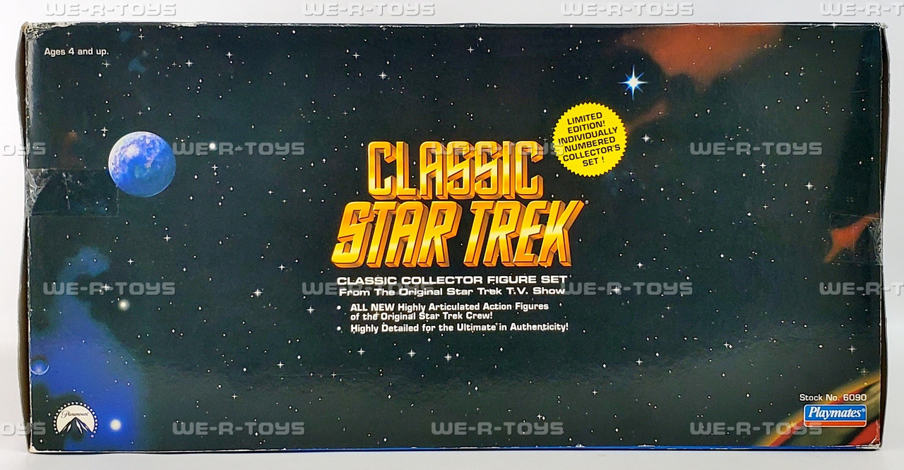 Star Trek Classic Collector Figure Set Limited Edition 1993
