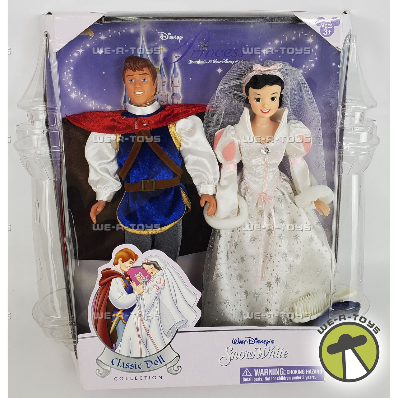 Disney Princess Classic Doll Collection Snow White Prince Dolls