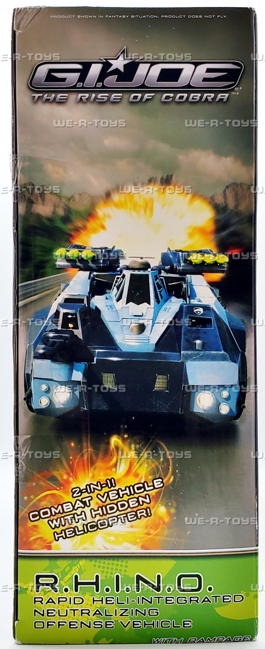 G.I. Joe The Rise of Cobra R.H.I.N.O. Vehicle 2009 Hasbro 92747