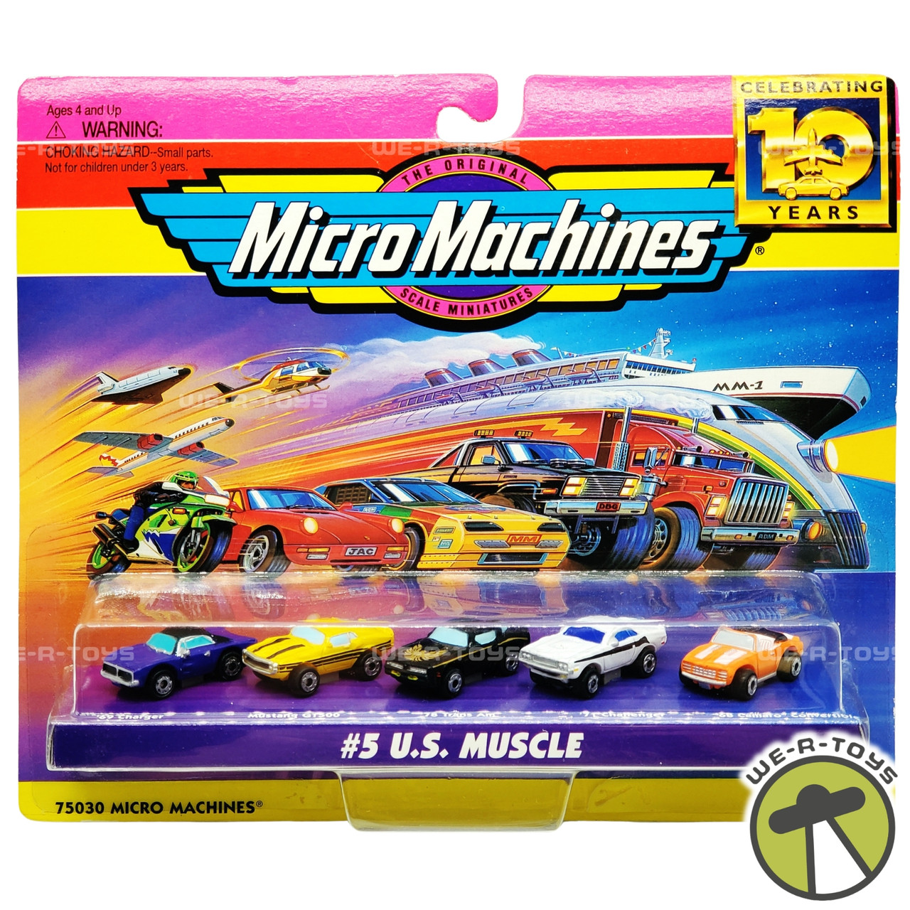 Micro Machines 10th Anniversary #5 U.S. Muscle Collection 1996