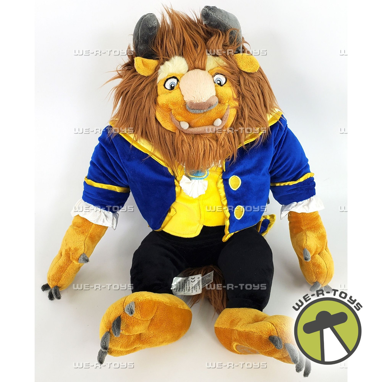 Disney Store Beauty and the Beast 18 inch Plush Beast Toy We-R-Toys