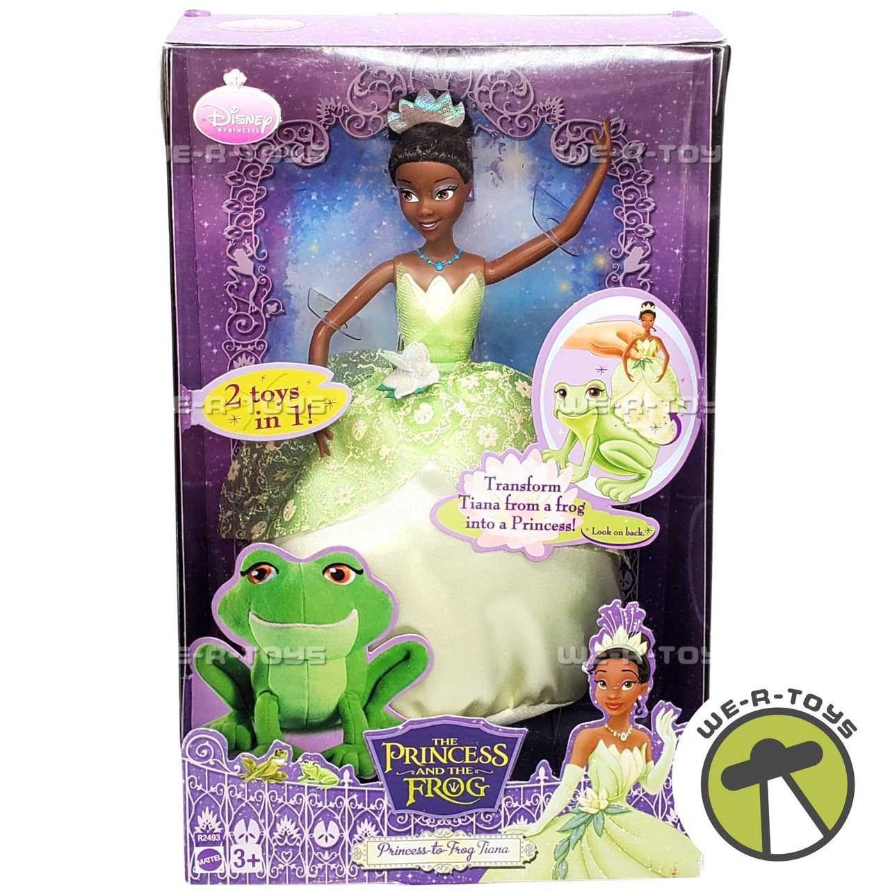 The Princess and the Frog Transforming Princess-to-Frog Tiana Doll