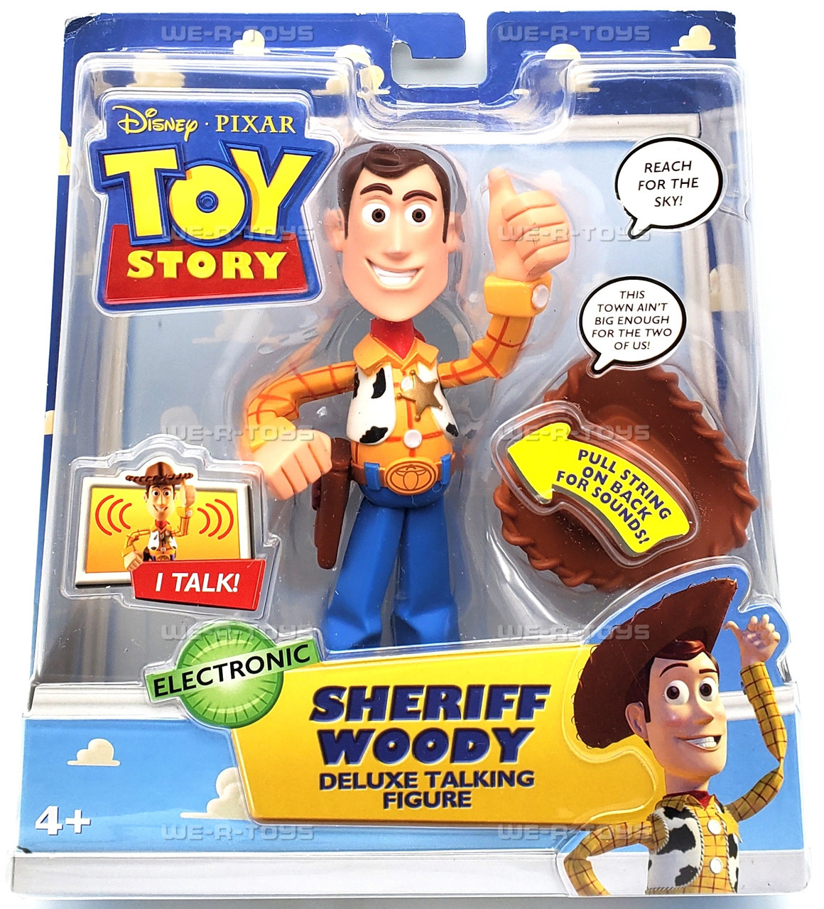 Disney Pixar Toy Story Sheriff Woody Deluxe Talking Figure 2009