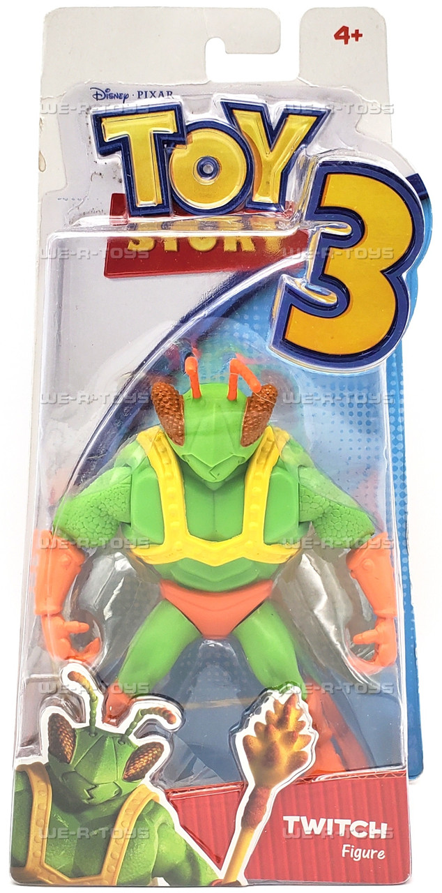Disney Pixar Toy Story 3 Twitch Action Figure 2009 Mattel T0480