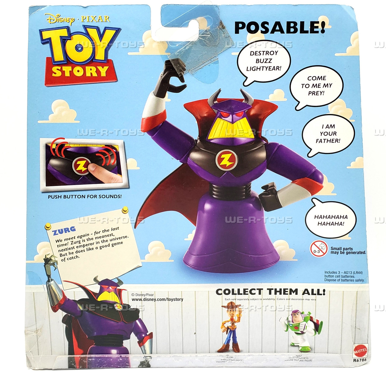 Amazon.com: Disney Store Official Zurg Interactive Talking