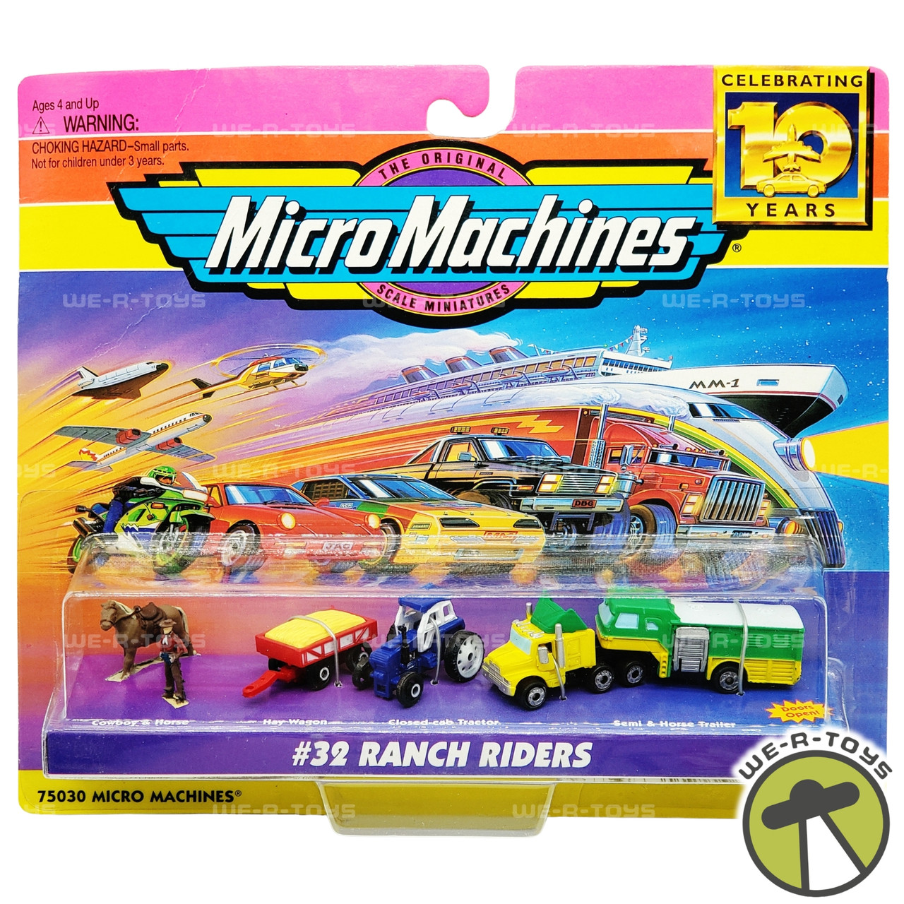Micro Machines 10th Anniversary #32 Ranch Riders Collection 1996