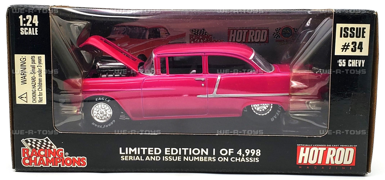 超レア！RACING CHAMPIONS '55CHEVY HOTROD Racing Champions Drag Racing Series 1/24 Scale Die Cast Hot