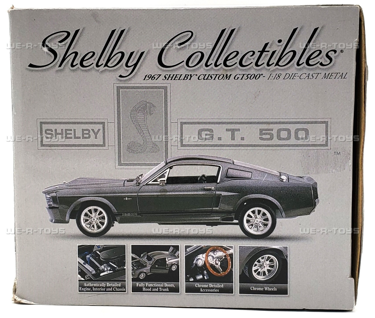 Shelby Collectibles 1967 Shelby Custom GT 500 - 1:18 Die-Cast