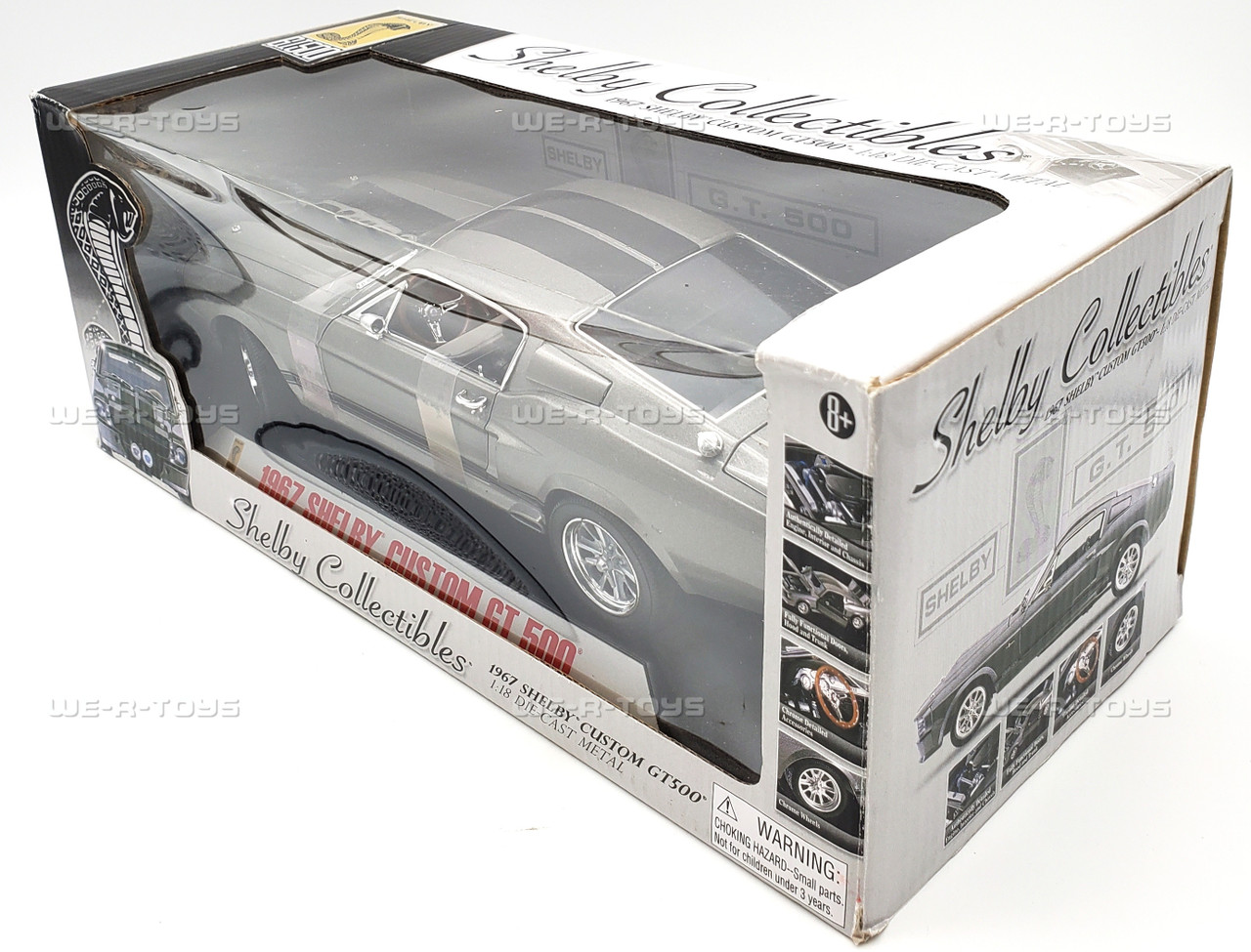 Shelby Collectibles 1967 Shelby Custom GT 500 - 1:18 Die-Cast