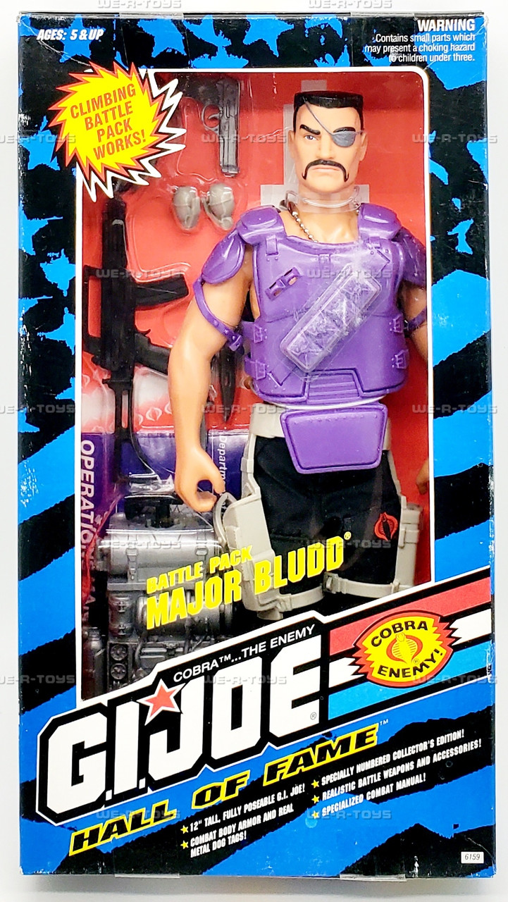 G.I. Joe Hall of Fame Cobra Major Blud Action Figure 1993 Hasbro