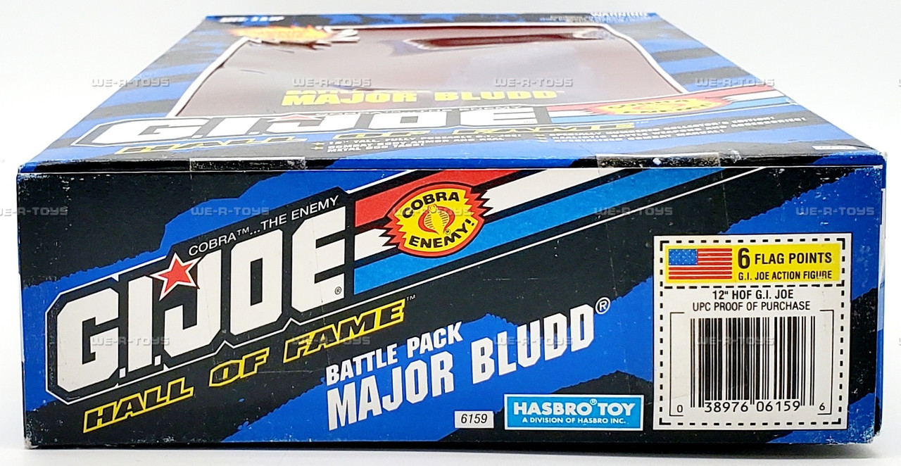 G.I. Joe Hall of Fame Cobra Major Blud Action Figure 1993 Hasbro