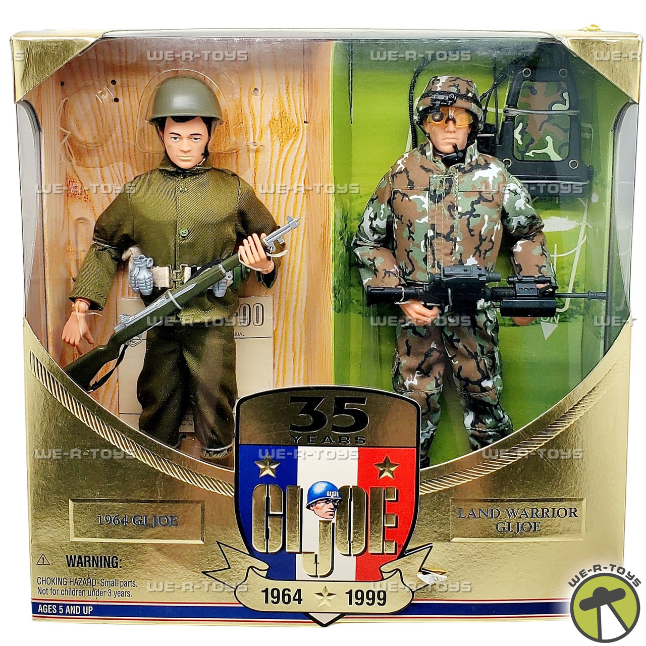 G.I. Joe 35th Anniversary Land Warriors Then and Now Figure Set