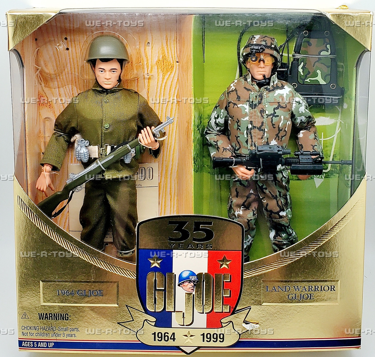 G.I. Joe 35th Anniversary Land Warriors Then and Now Figure Set