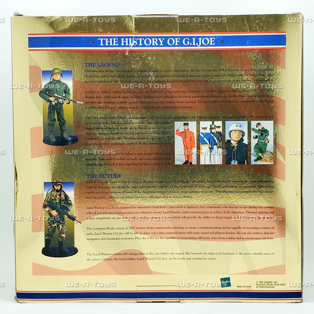 G.I. Joe 35th Anniversary Land Warriors Then and Now Figure Set