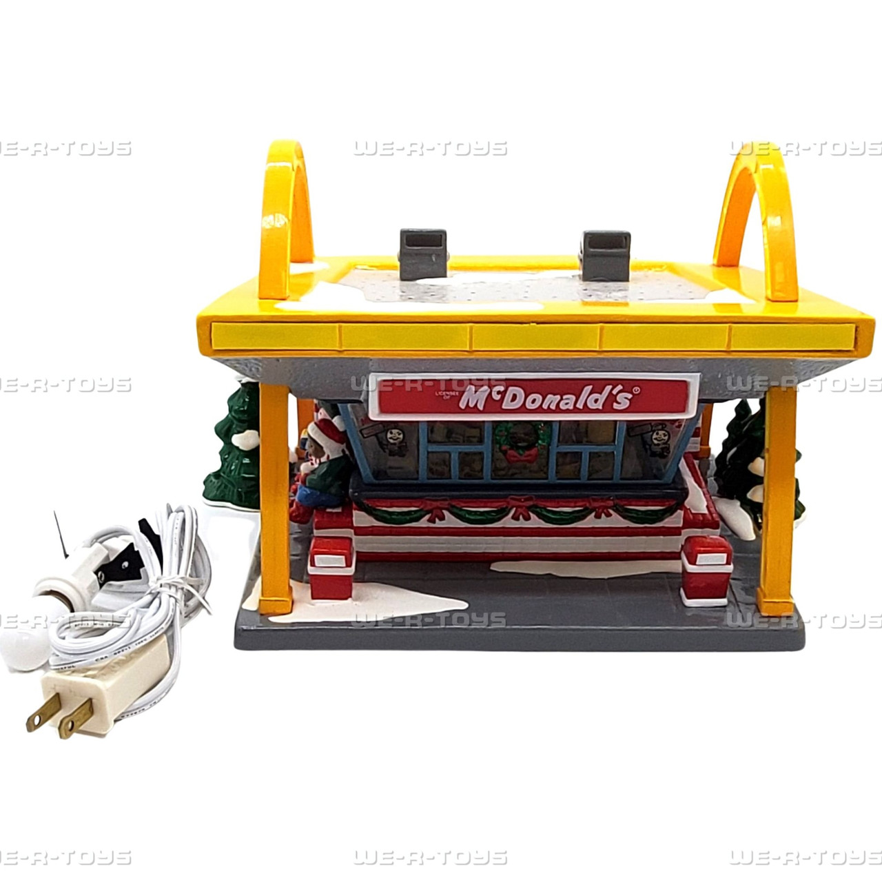  Village Department 56 マクドナルド コンプリート Dept. 56 Vintage Bundle Mcdonald's Restuarant & Street Sign Light