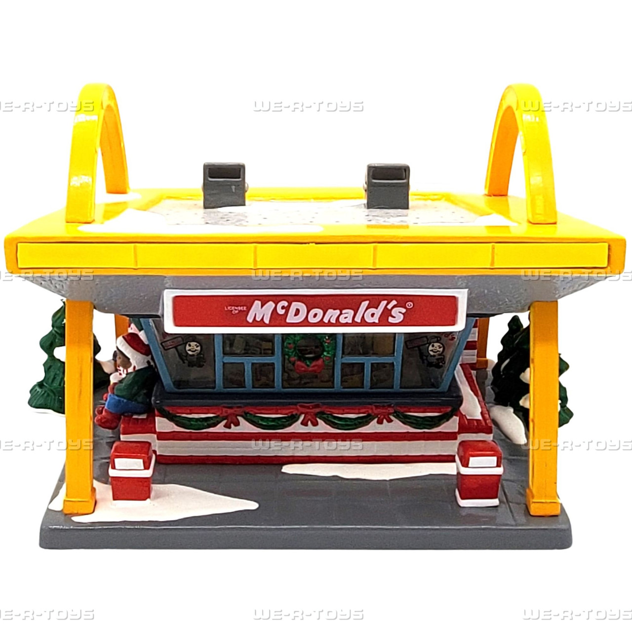 Department 56 Snow Village McDonalds - We-R-Toys