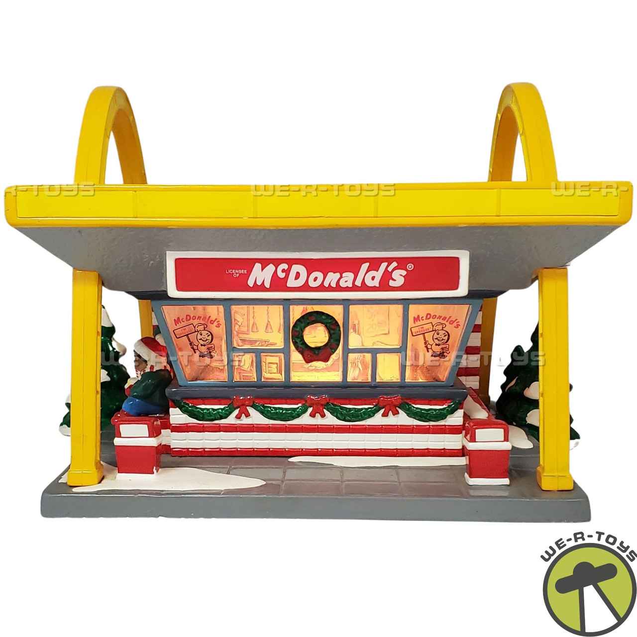 Department 56 Snow Village McDonalds - We-R-Toys