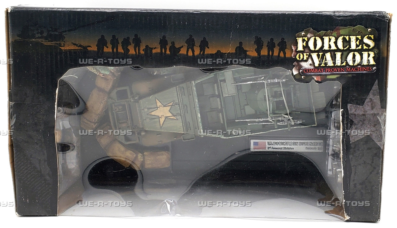 Forces of Valor Combat Proven Machines US M16 Multiple Gun Motor